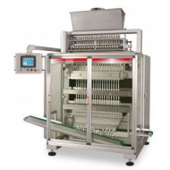 Многодорожечный вертикальный упаковочный автомат модели «ОМАГ СS» для фасовки гранулированных продуктов в «СТИК-пакет»